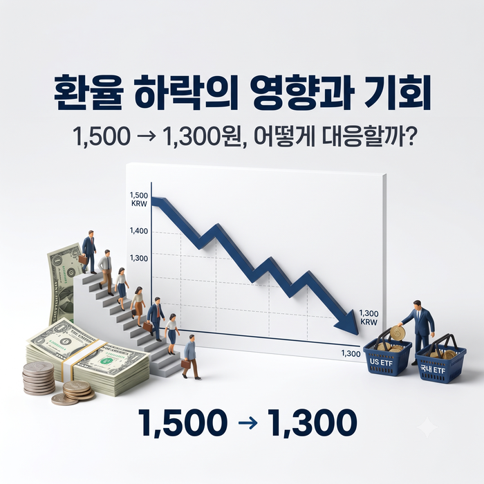환율 하락의 영향과 기회 그리고 대응 전략