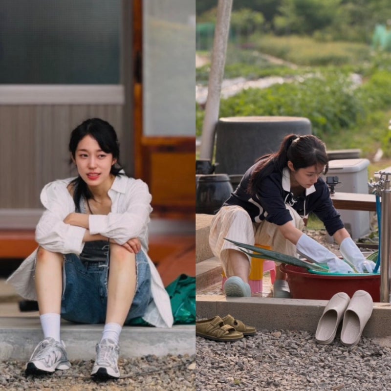 노윤서 옷 무섭게 완판중인 거 알아요? ..언니네산지직송 노윤서 화이트셔츠 티셔츠 블라우....