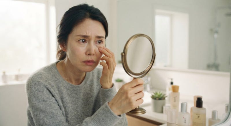 눈 밑에 생긴 흰색 알갱이? 손으로 짜지 마세요! 비립종 원인과 안전한 피부과 제거법