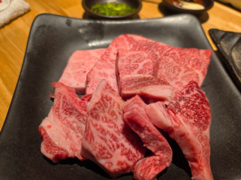 오사카 난바 맛집｜야키니쿠 리키마루 와규 무한리필 가성비 최고 맛집