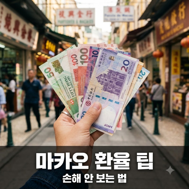 "홍콩 달러로 냈더니.." 마카오환율, 현지에서 5% 더 손해 보는 이유
