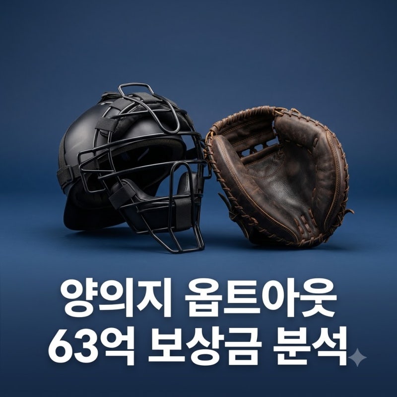 두산 양의지 63억원 옵트아웃 여부와 잔류 재계약 전망 총정리