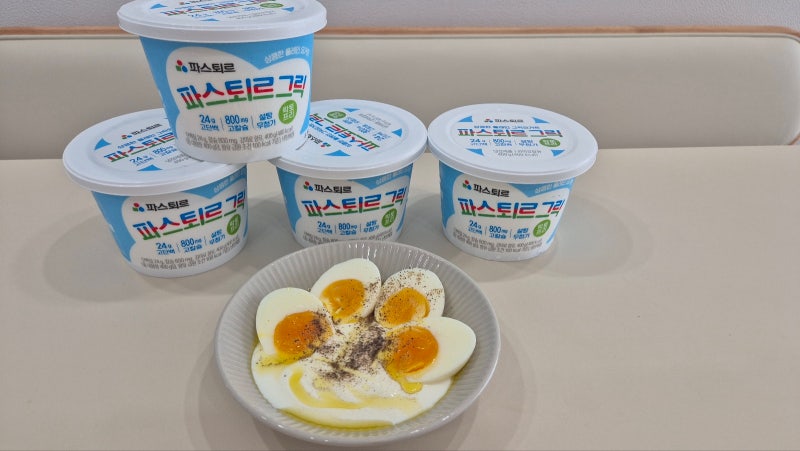 파스퇴르그릭요거트로 다양하게 즐기는 그릭요거트활용법