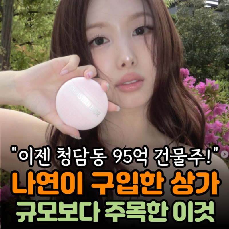 “청담동 95억 건물주” 트와이스 나연이 고른 상가 어디? 규모보다 주목한 이것