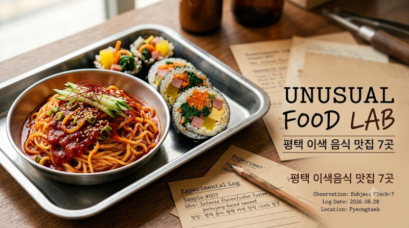 평택 이색음식 맛집 7곳ㅣ평범함을 거부하는 리스트