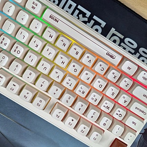 앱코 MK108W 무선키보드 내돈내산 후기, 멤브레인키보드 저소음키보드 사무실키보드사용후기