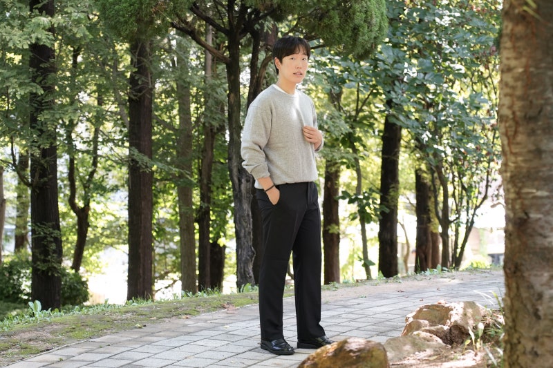 남자 니트 에잇세컨즈 올데이 캐시미어 가을 코디 추천템 후기