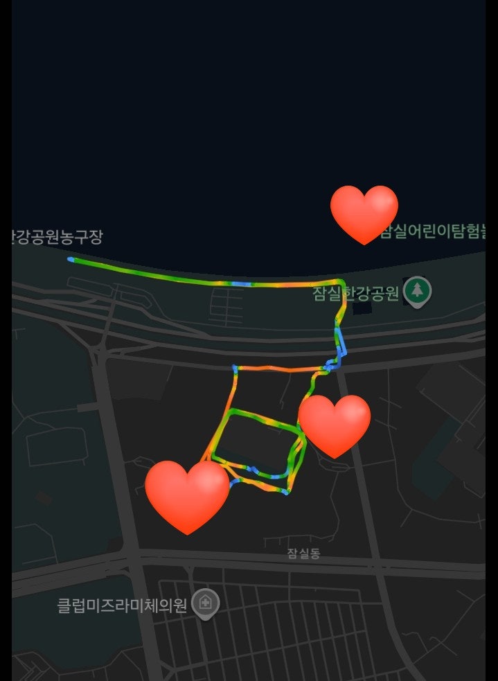 삼성헬스 러닝 걷기 경로 지도 표시하는 법. gps 위치 경로 설정!!