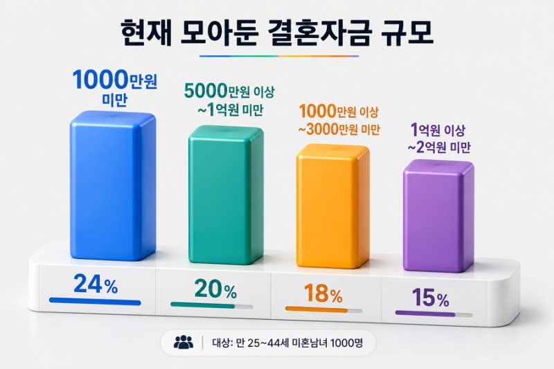 결혼을 앞두고 자산과 생활비 계획을 나누는 예비부부