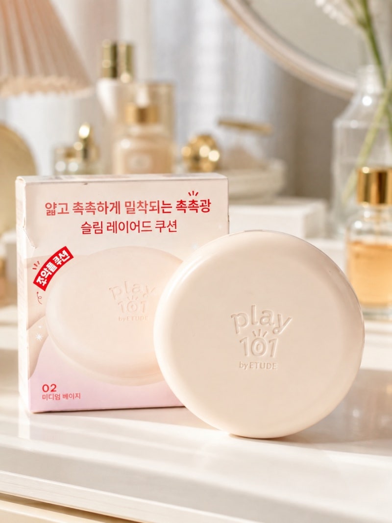 다이소 쿠션 팩트 추천 , 다이소 조약돌 쿠션 23호 건성의 후기