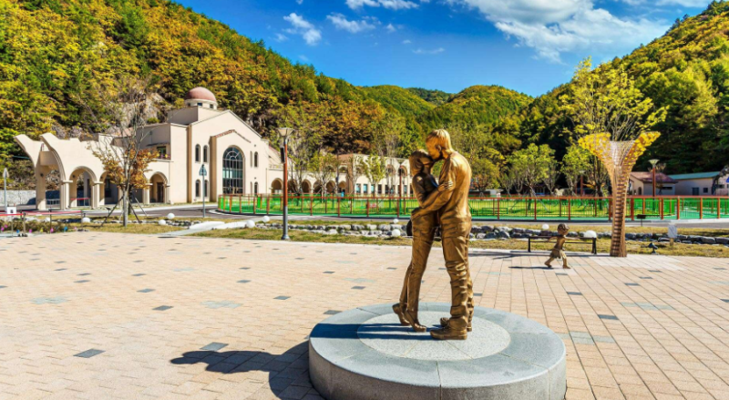 태백산국립공원 소도야영장, 당골광장-천제단 등산시간, 황지연못, 통리탄탄파크, 하늘전망....