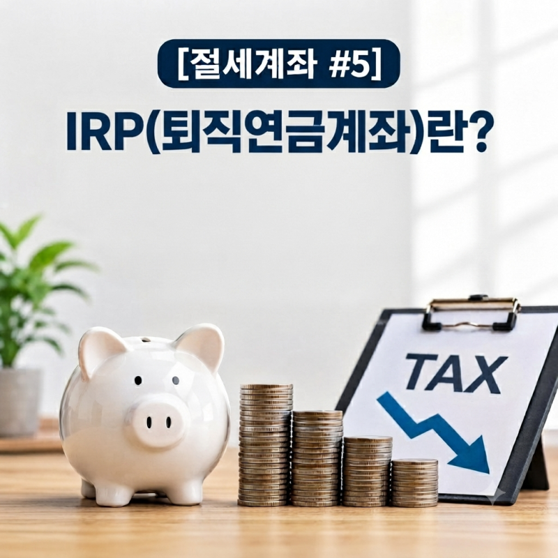 [절세계좌 #5] IRP란? 퇴직연금 종류부터 세액공제 한도·안전자산 30%까지