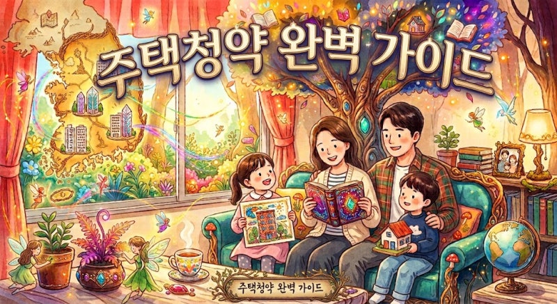 [2026]주택청약종합저축 완벽 정리! 조건부터 연말정산 혜택까지 한눈에