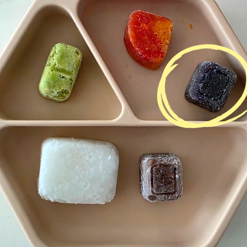 중기이유식 가지 큐브 만들기 손질 팁 입자 크기 아기 반응