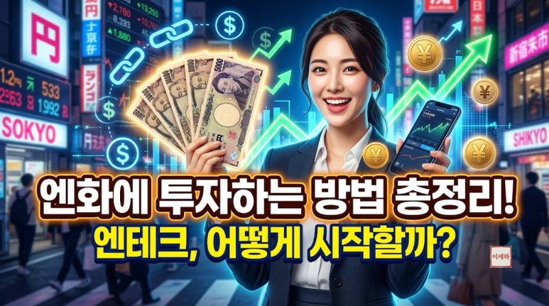 엔화에 투자하는 방법 총정리! 엔테크, 어떻게 시작할까?