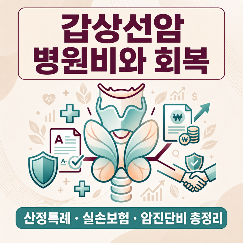 갑상선암 3편｜산정특례 5%, 실비·암진단비 청구와 수술 후 실제 후기 정리