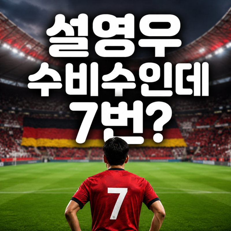 설영우, 수비수인데 등번호가 ‘7번’…독일 명문행보다 더 눈길 끈 선택