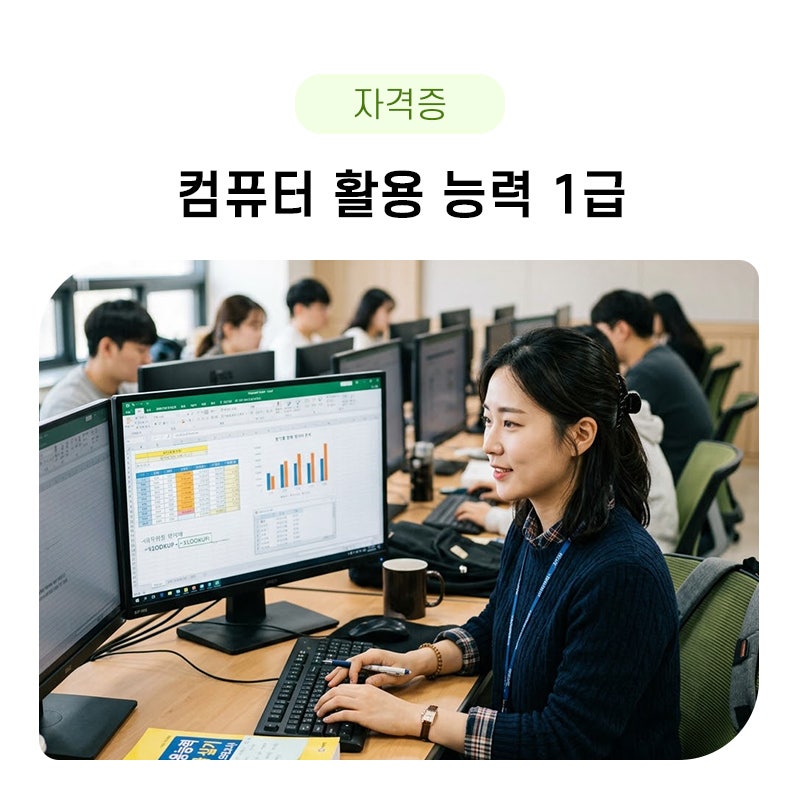 컴퓨터 활용 능력 1급 시험 접수, 시험 일정, 합격률 컴퓨터 활용 능력 1급에 대해 알아보자