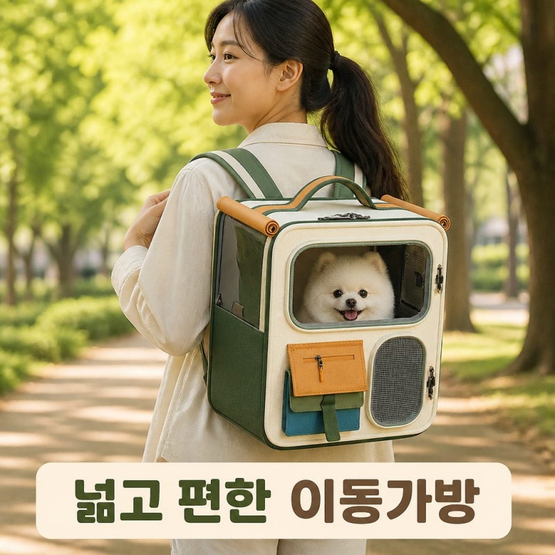 3단만능캐리어 이동가방 강아지캐리어 고양이 이동장 백팩과 캐리어를 한번에. 메고, 들고, ....