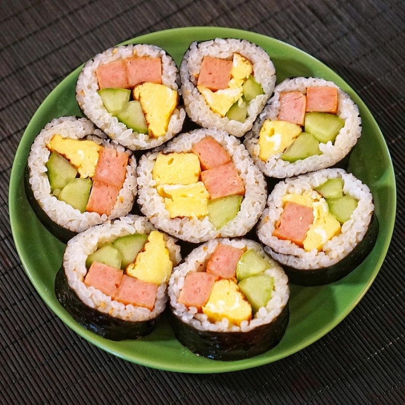 스팸계란오이김밥! 별거 없는데 자꾸 생각나는 맛, 간단한 김밥 레시피