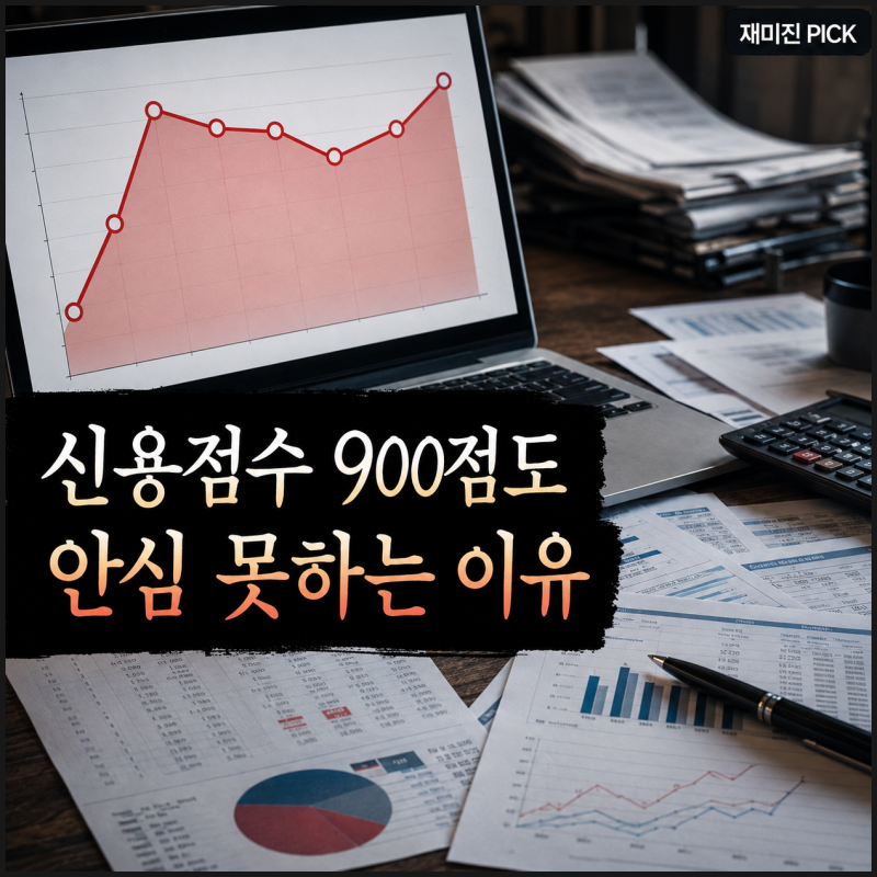 신용점수 900점도 대출 거절? 은행이 보는 건 따로 있습니다