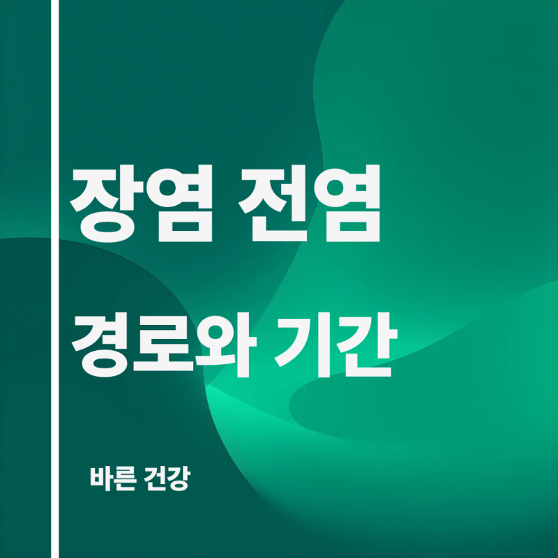 장염 전염 될까? 장염 전염성 여부와 전염 기간 확인하기