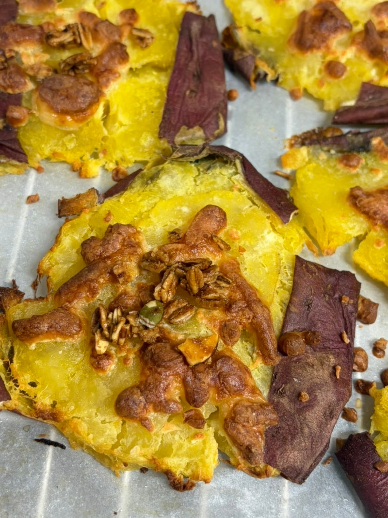고구마 치즈버터 간식, 에어프라이어 하나로 완성! 고구마누룽지 레시피