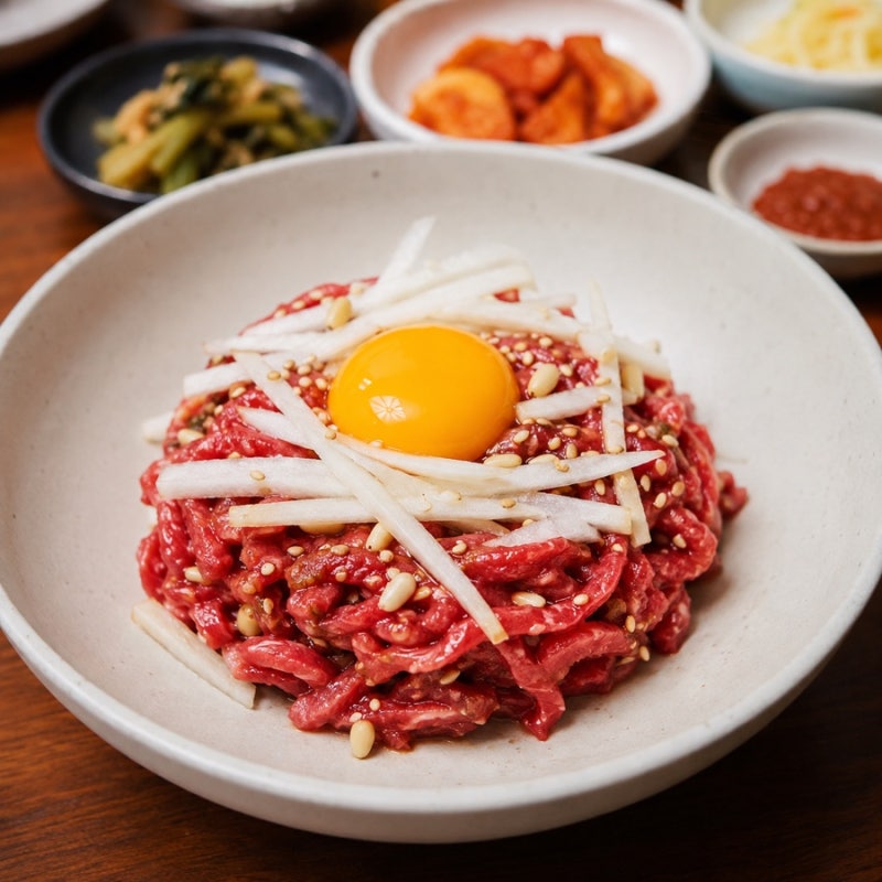 육회 만드는 법 | 부위와 신선도가 8할이에요, 4인분 양념 황금비율과 손질 순서
