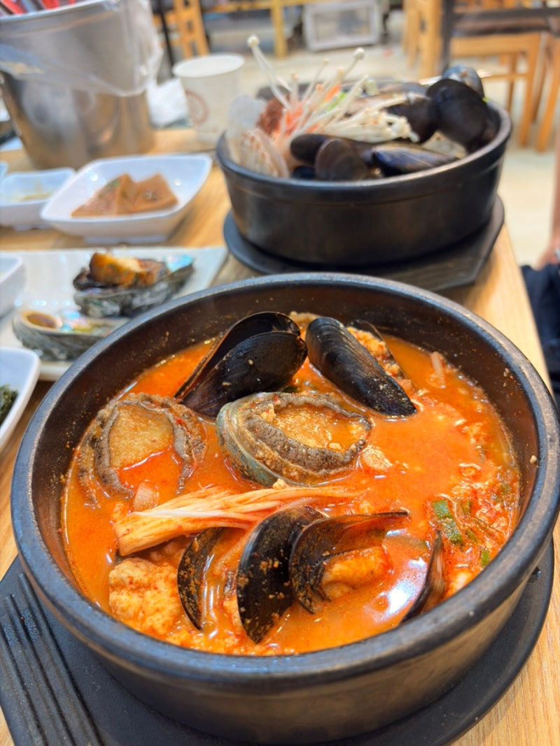 강릉 : 전복맛집, 팔도 전복해물뚝배기/전복뚝배기, 전복순두부, 솔직후기, 주차
