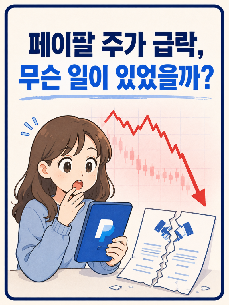 페이팔 주가 급락 이유는? 인수 무산 소식과 앞으로 확인할 점