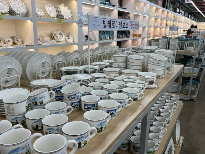 [리뷰] 파주 모드니 본점 방문 후기 - 서울 근교 그릇 성지, 신혼집 그릇 고르기 (빌레로이앤....