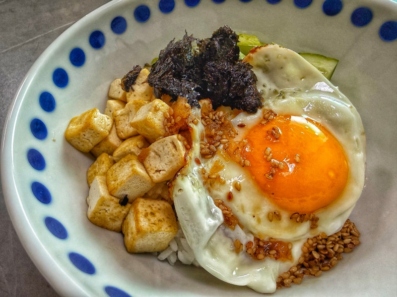 오이두부비빔밥 레시피 다이어트 식단 메뉴