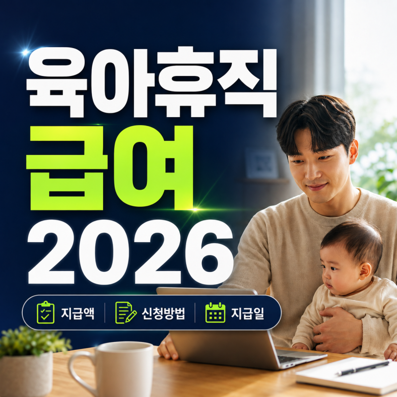 육아휴직 급여 2026 지급액 신청방법 지급일 기간 총정리