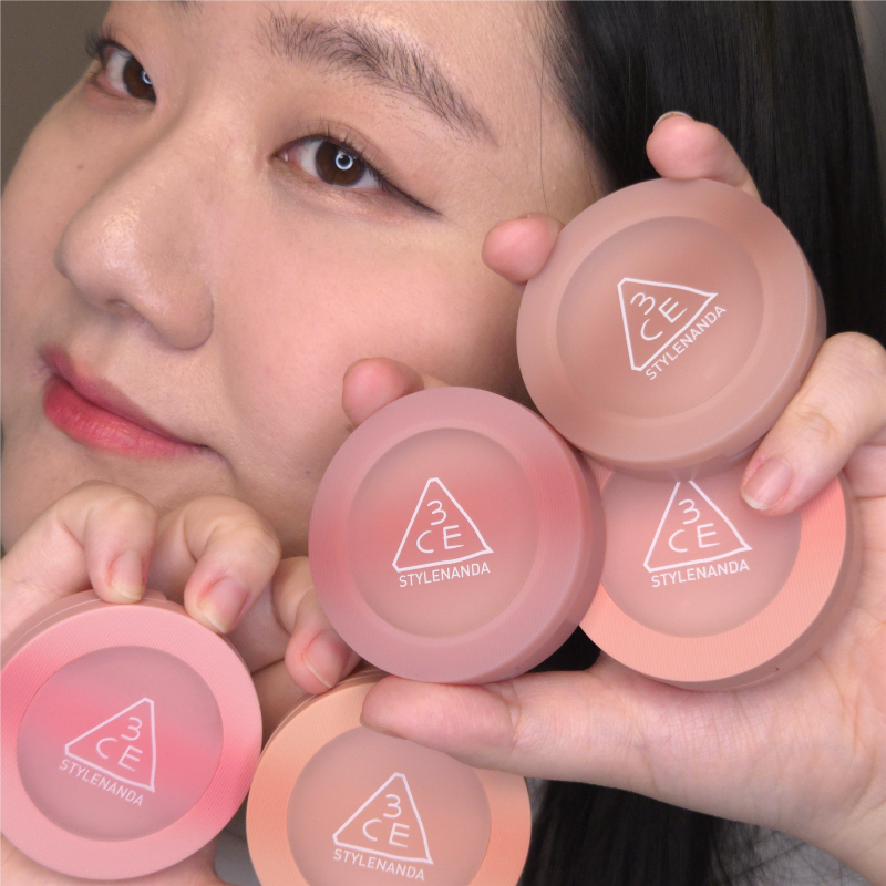 3CE 블러셔 5개 다 발라봄, 여쿨인 제 원픽은 이 컬러