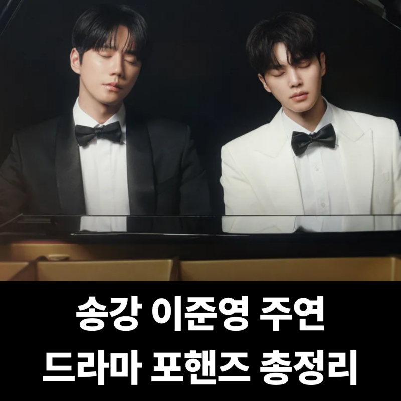 송강 이준영 주연 tvN 드라마 포핸즈 줄거리 등장인물 정보 총정리