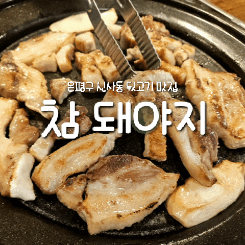 참돼야지 ㅣ 맛있는 고기는 따로 숨겨둔다는 은평구 신사동 뒷고기 맛집