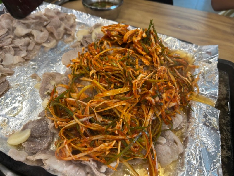 청주맛집) 청주봉용불고기 맛있게먹는법/ 풍자또간집청주 봉용불고기 고기굽는 순서