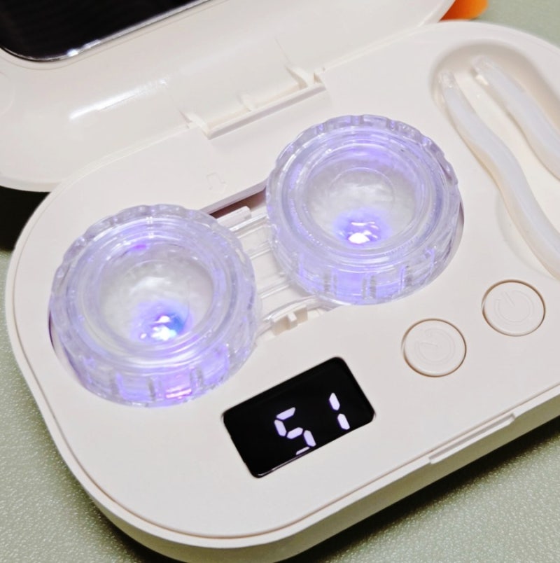 에너딕 초음파 렌즈 세척기 사용법 및 케이스 분리 꿀팁 (카카오 렌즈세척기에서 갈아탐)