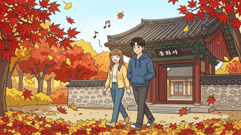 대구 팔공산 케이블카 단풍 시기와 동화사 코스 완벽 정리