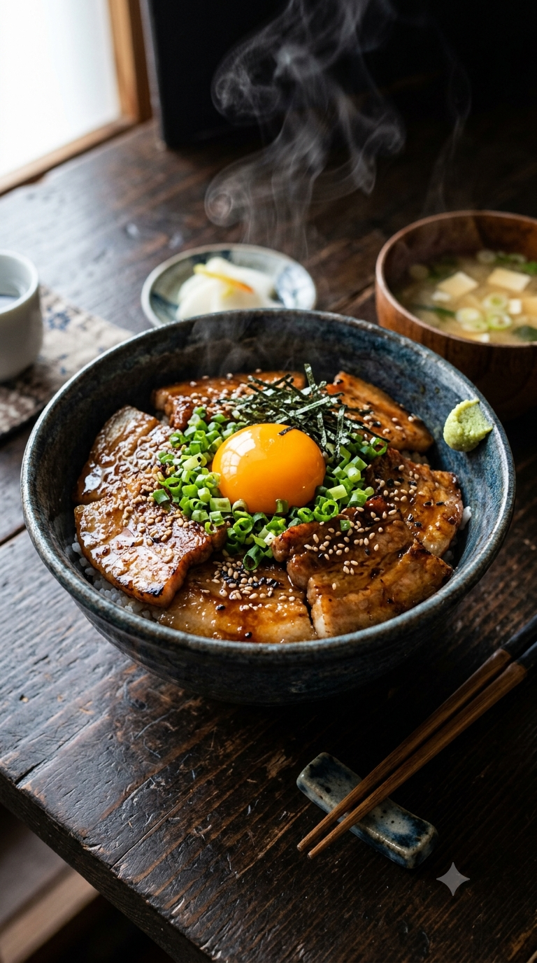 목살 덮밥 레시피: 특제 간장소스로 전문점 맛 내는 한 그릇 요리 비법