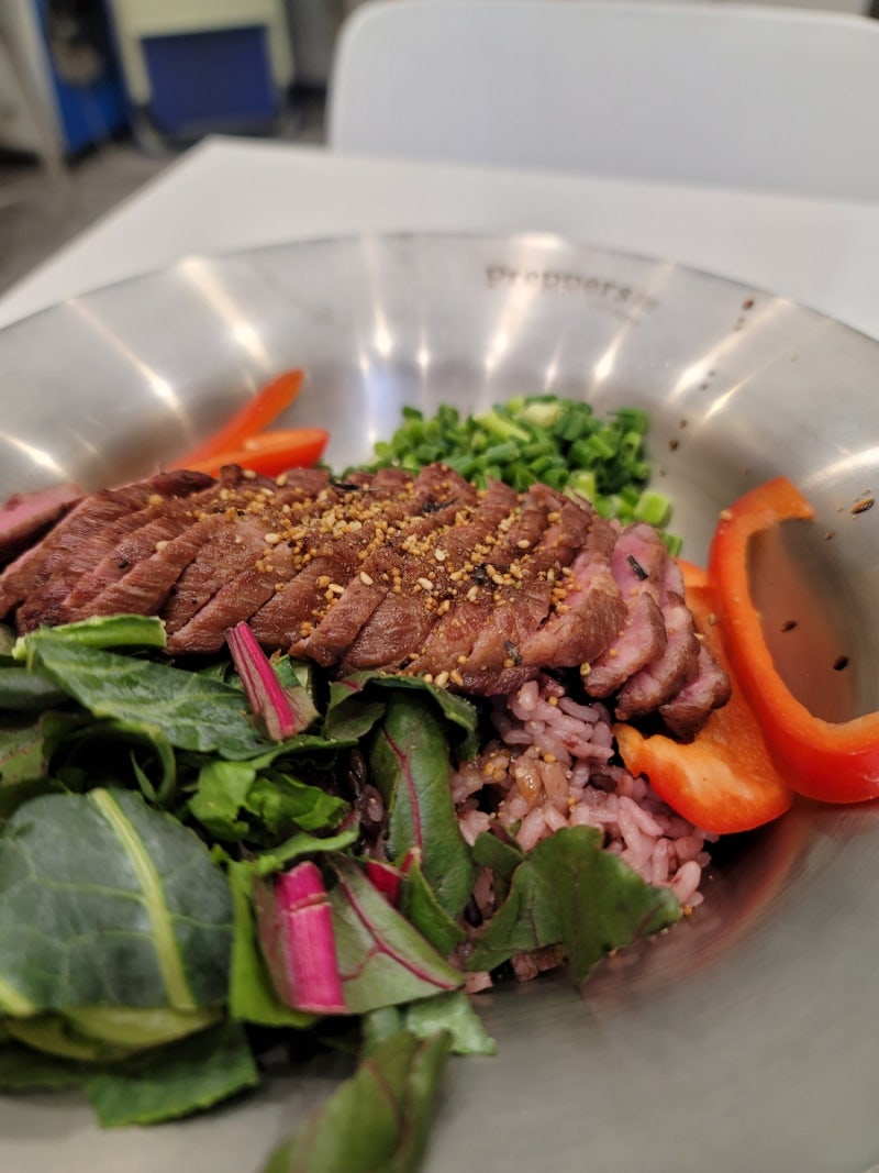 [프레퍼스다이어트푸드] 맛있게 다이어트 비프 와사비 덮밥 메뉴 추천(내돈내산)