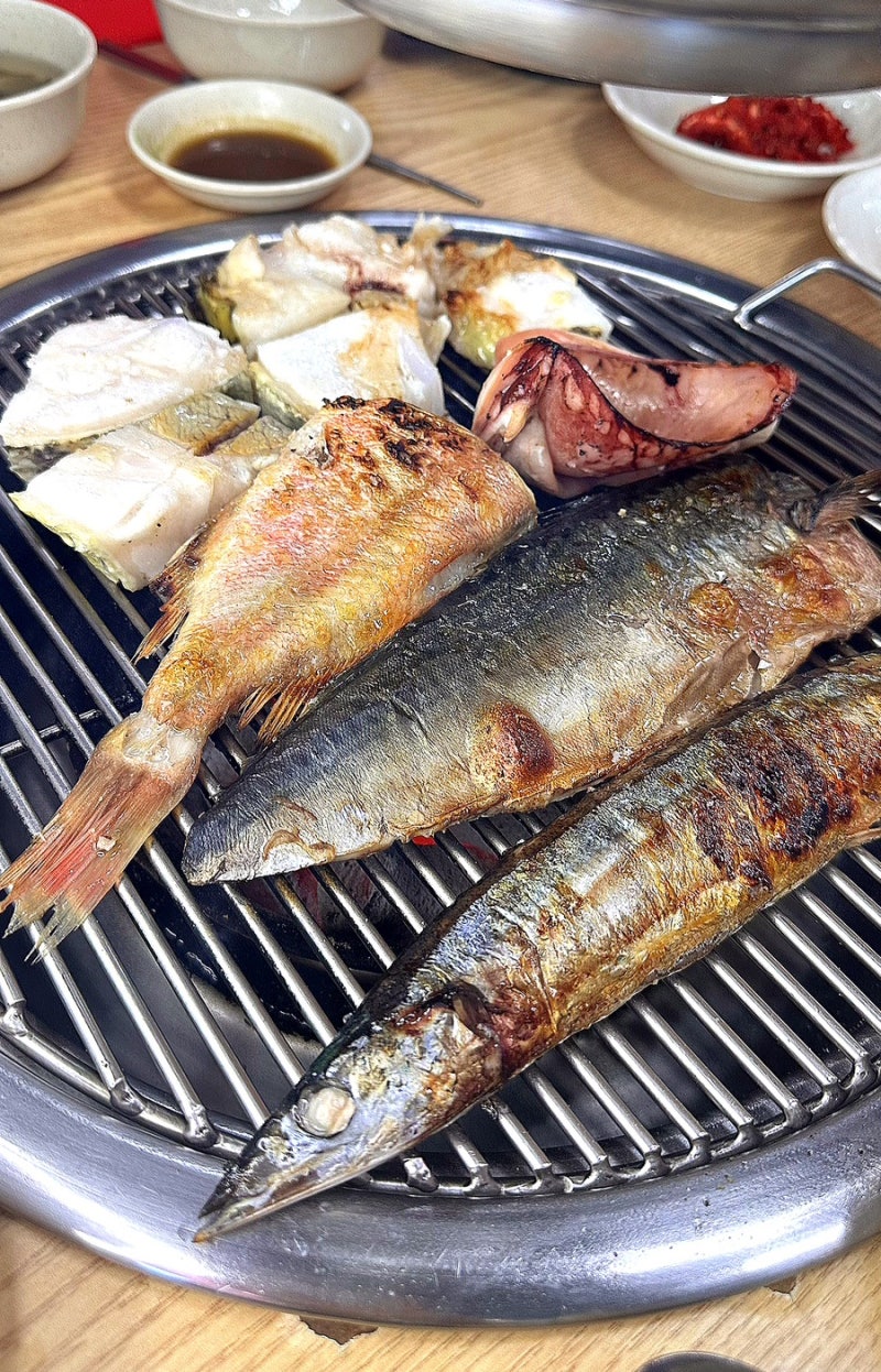 속초 생선구이 맛집 속초 아침식사 추천! 속초중앙시장근처맛집 갯배가을동화생선구이! 다 ....