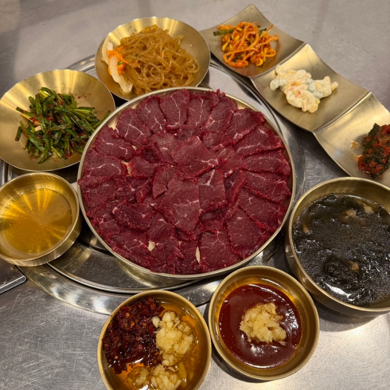 [대전 중구] 유천동 오드레기 당일 축산 뭉티기 대전노포맛집 ‘보강집’