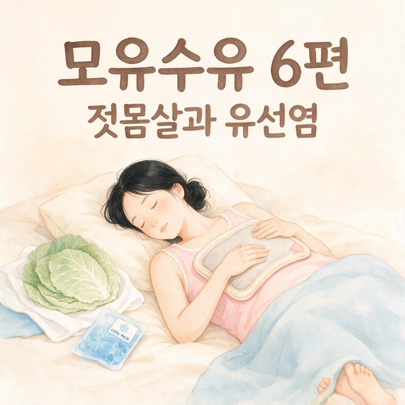 [모유수유 6편] 젖몸살 + 유선염 - 응급 신호 + 살리는 해결법!