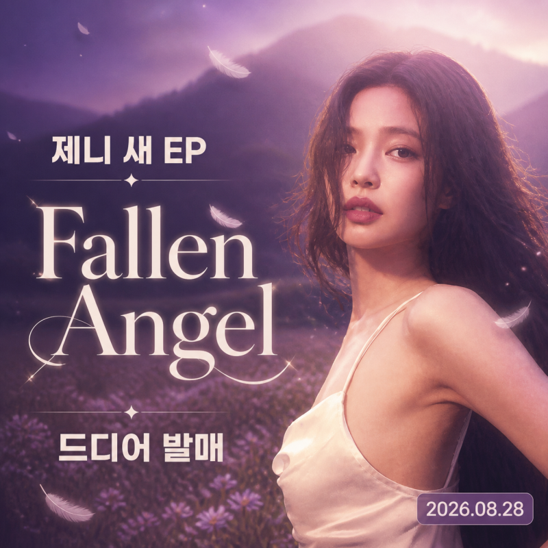 제니 ‘Fallen Angel’ 드디어 발매｜수록곡 분위기와 피지컬 CD 앨범 차이