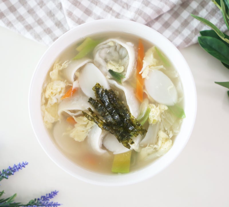 떡만두국 레시피 만두국 끓이는법
