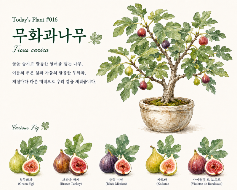 [오늘의 식물] #016 무화과 나무