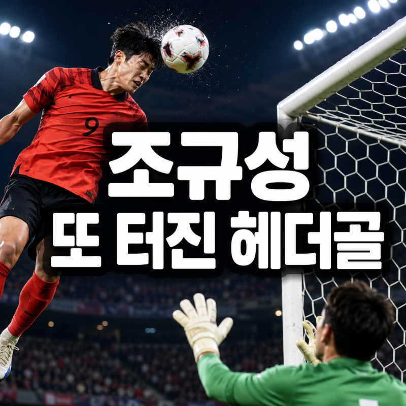 조규성, 이적설 뒤 보란 듯이 또 터졌다…교체 21분 만에 헤더골