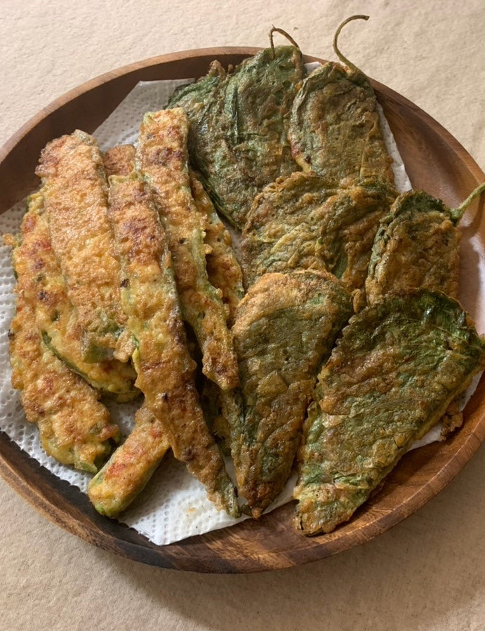 깻잎전 고추전 만드는법 레시피 동그랑땡 소 하나로 아이반찬 & 막걸리 안주 완성