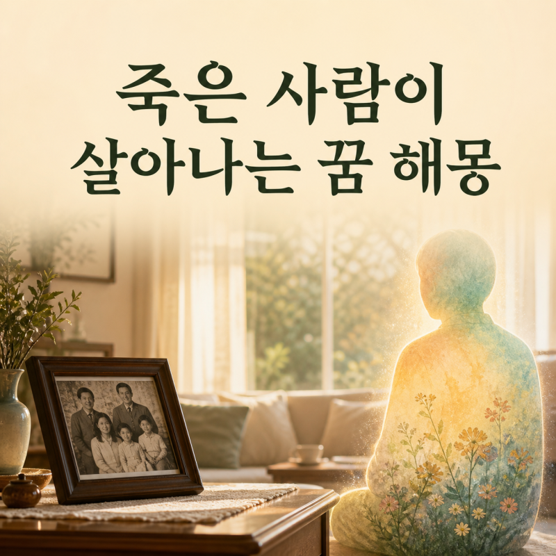 죽은 사람이 살아나는 꿈 해몽｜고인과 대화·귀환·다시 떠나는 장면별 풀이